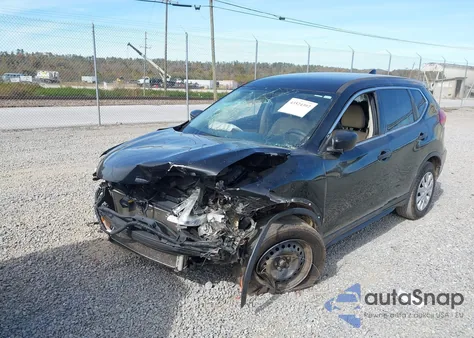 2017 Nissan Rogue S из США, поврежденный, VIN 5N1AT2MTXHC772748